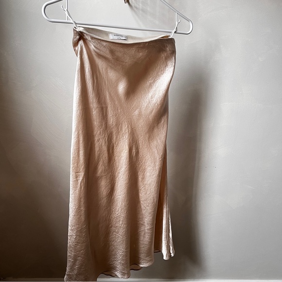 Babaton Slip Dress Denunde Size 4 - Picture 5 of 7